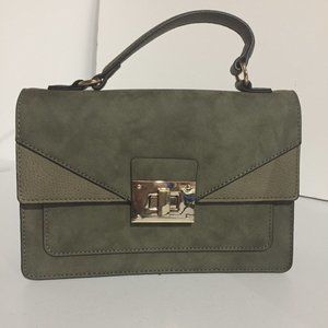Cute Olive Green Mini Crossbody Satchel